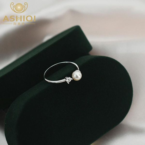 cluster rings ashiqi natural freshwater pearl flash diamond 925 silver opening adjustable ring does not fade for women, Golden;silver
cluster rings ashiqi natural freshwater pearl flash diamond 925 silver opening adjustable ring does not fade for women, Golden;silver