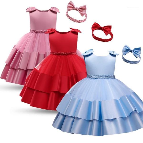 girl's dresses 0-2 years children dress bow birthday party solid vestidos first communion baptism christening princess gown for baby gi, Red;yellow
girl's dresses 0-2 years children dress bow birthday party solid vestidos first communion baptism christening princess gown for baby gi, Red;yellow