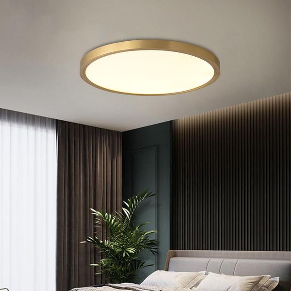 light luxury modern all-copper ultra-thin led ceiling lamp simple bedroom aisle porch balcony ceiling lamp
light luxury modern all-copper ultra-thin led ceiling lamp simple bedroom aisle porch balcony ceiling lamp