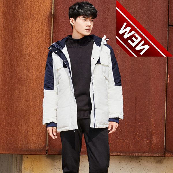 men winter patchwork 80% white duck down jacket hooded coat over jaqueta masculino chaqueta hombre, Black
men winter patchwork 80% white duck down jacket hooded coat over jaqueta masculino chaqueta hombre, Black