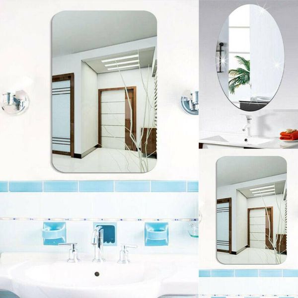 wall stickers 1x mirror tile sticker oval self adhesive room decor stick on art bathroom
wall stickers 1x mirror tile sticker oval self adhesive room decor stick on art bathroom
