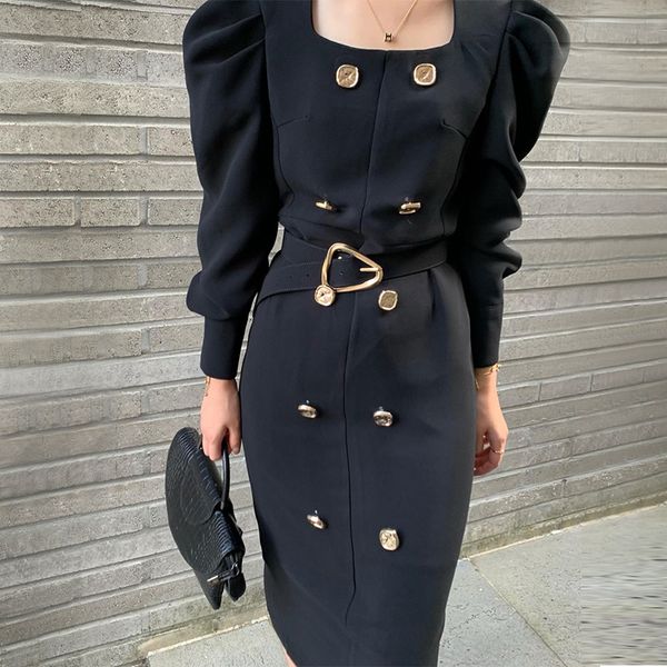 new 2021 spring autumn long sleeve blazer double breasted sashes bodycon pencil office lady work vestidos es lhat, Black;gray
new 2021 spring autumn long sleeve blazer double breasted sashes bodycon pencil office lady work vestidos es lhat, Black;gray