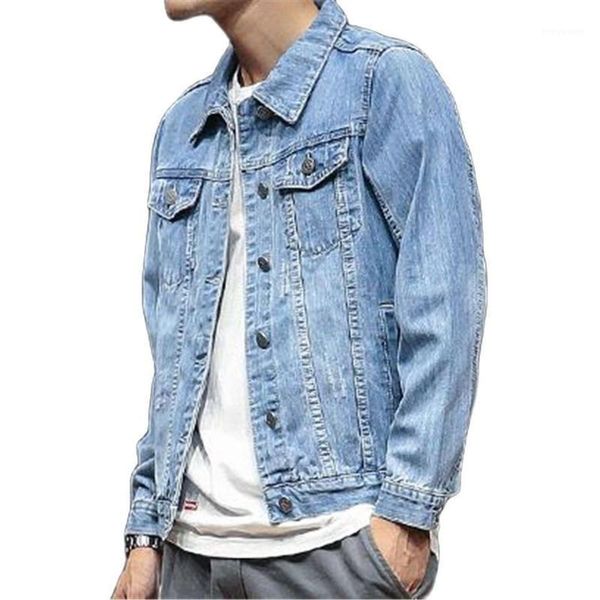 men's jackets 2021 autumn mens denim plus size light blue coats men fashion design spring large male oversized jean outerwear, Black;brown
men's jackets 2021 autumn mens denim plus size light blue coats men fashion design spring large male oversized jean outerwear, Black;brown
