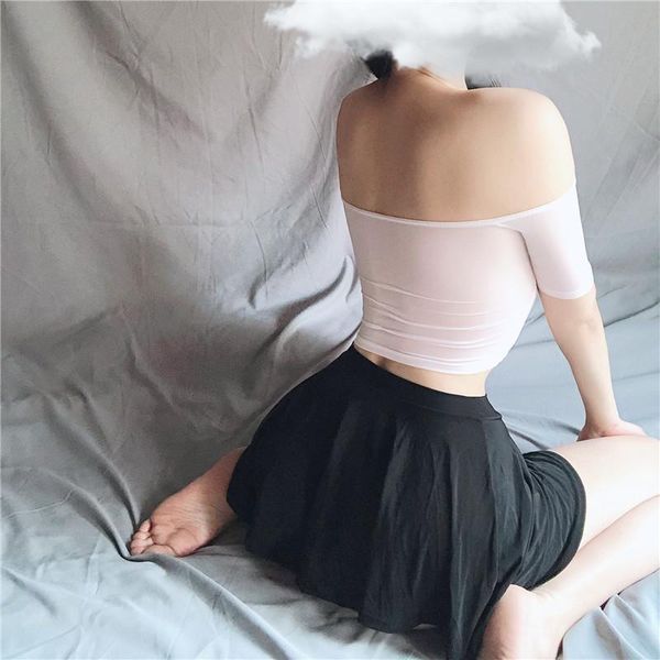 skirts club wear sheer see through women ice silk a-line pleated skirt low rise waist ruffled micro mini, Black
skirts club wear sheer see through women ice silk a-line pleated skirt low rise waist ruffled micro mini, Black