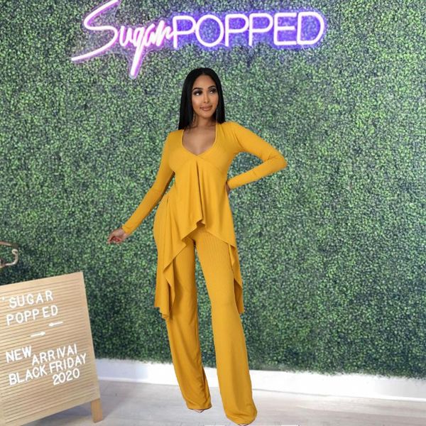 women's two piece pants casual irregular suit loose v-neck long sleeve solid color clothing slim comfortable clubwear tracksuit, White
women's two piece pants casual irregular suit loose v-neck long sleeve solid color clothing slim comfortable clubwear tracksuit, White