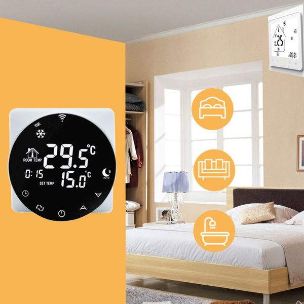 smart home control wifi thermostat ac eu/us gas boiler heating remote negative lcd digital round/square temperature controller
smart home control wifi thermostat ac eu/us gas boiler heating remote negative lcd digital round/square temperature controller