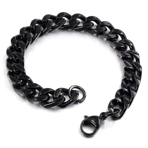 link, chain dolaime punk link jewelry stainless steel black color cut chains lobster bracelet for men 21cm 8mm gb013
link, chain dolaime punk link jewelry stainless steel black color cut chains lobster bracelet for men 21cm 8mm gb013