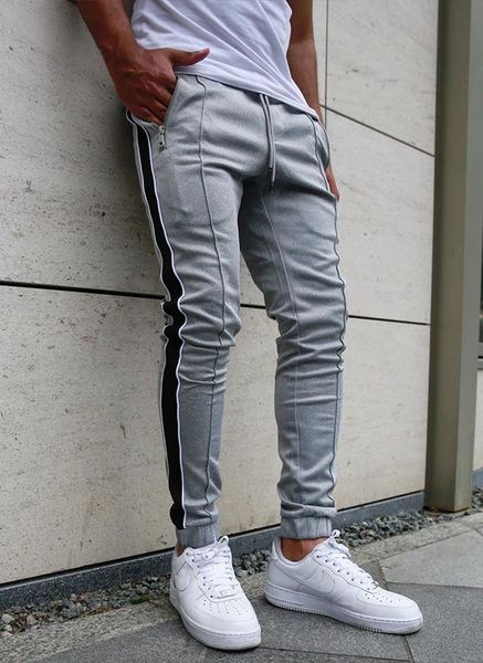 men's pants 2021 european and american trend slim color matching hip-hop casual feet sports trousers, Black
men's pants 2021 european and american trend slim color matching hip-hop casual feet sports trousers, Black