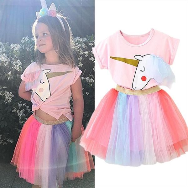 unicorn for girls summer birthday girl dresses children clothing party princess toddler casual clothes vestidos, Red;yellow
unicorn for girls summer birthday girl dresses children clothing party princess toddler casual clothes vestidos, Red;yellow