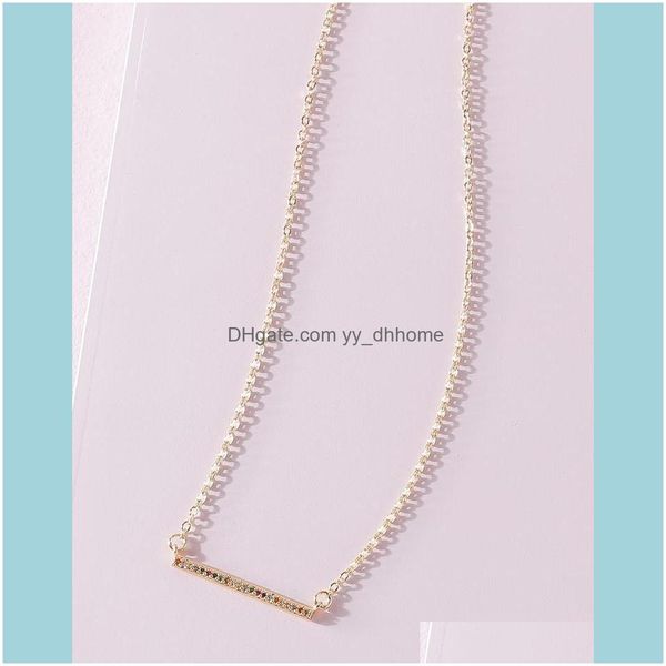 & pendants jewelrycolorful pave crystal zirconia delicate necklaces for women - bar shape pendant drop delivery 2021 a0qrr, Silver
& pendants jewelrycolorful pave crystal zirconia delicate necklaces for women - bar shape pendant drop delivery 2021 a0qrr, Silver