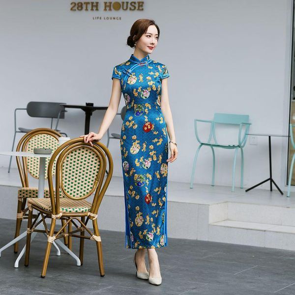 ethnic clothing long lady print flower 100% real silk cheongsam chinese traditional dress oversize 3xl qipao vestidos gown, Red
ethnic clothing long lady print flower 100% real silk cheongsam chinese traditional dress oversize 3xl qipao vestidos gown, Red