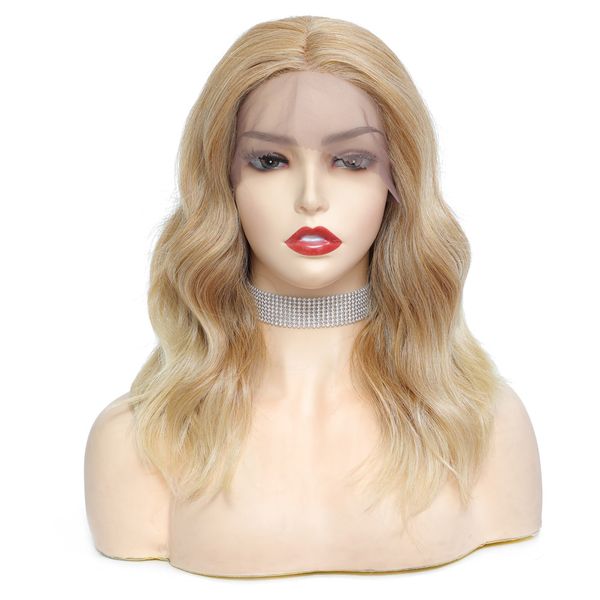 costume accessories ombre blonde synthetic lace front wigs middle part lace wig 14inch natural wave shoulder long hair for women heat resist, Silver
costume accessories ombre blonde synthetic lace front wigs middle part lace wig 14inch natural wave shoulder long hair for women heat resist, Silver