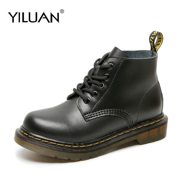 boots 2021 autumn five-hole leather female student woman booties british lace-up retro trend women naked motorcycle, Black
boots 2021 autumn five-hole leather female student woman booties british lace-up retro trend women naked motorcycle, Black
