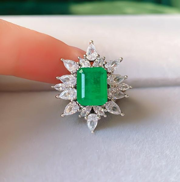 cluster rings luxury women's jewelry 8*10mm rectangular cut blue red emerald green olive paraiba tourmaline gemstone zircon ring weddin, Golden;silver
cluster rings luxury women's jewelry 8*10mm rectangular cut blue red emerald green olive paraiba tourmaline gemstone zircon ring weddin, Golden;silver