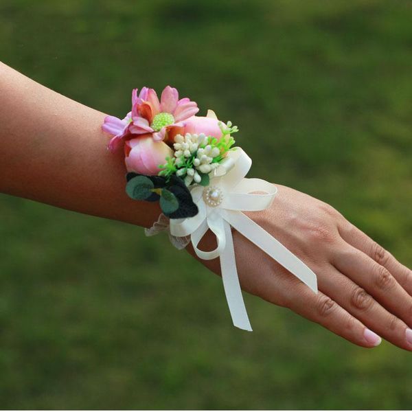 new handmade 5pcs/lot wedding supplies party prom bridal mother bridesmaid hand wrist flower women corsage artificial flowers
new handmade 5pcs/lot wedding supplies party prom bridal mother bridesmaid hand wrist flower women corsage artificial flowers