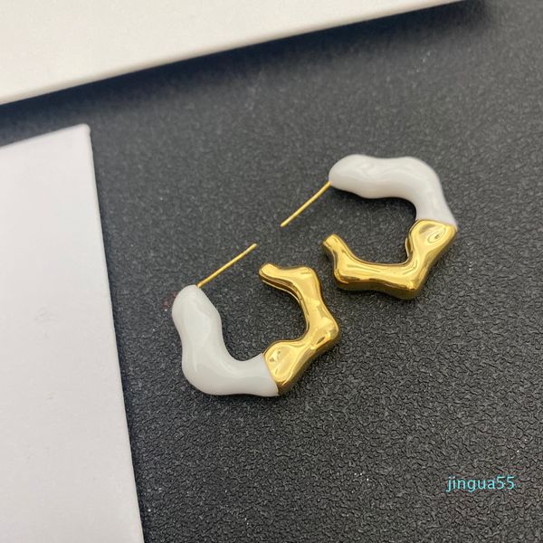 fashion stainless steel ear stud women designers earings gold color earrings for lady gift wholesal, Golden;silver
fashion stainless steel ear stud women designers earings gold color earrings for lady gift wholesal, Golden;silver