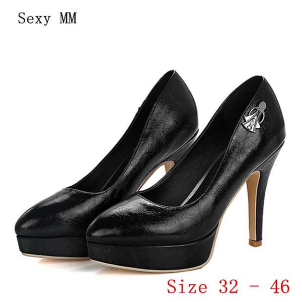 platform pumps women high heel shoes woman thin high heels party wedding shoes ladies kitten heels small plus size 32 - 46, Black
platform pumps women high heel shoes woman thin high heels party wedding shoes ladies kitten heels small plus size 32 - 46, Black