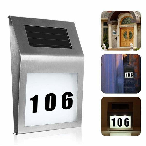 solar lamps led light outdoor wall doorplate lamp stainless apartment house porch numbers with backlight
solar lamps led light outdoor wall doorplate lamp stainless apartment house porch numbers with backlight