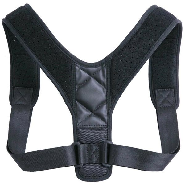 back support correction belt adjustable posture corrector clavicle spine shoulder lumbar, Black;blue
back support correction belt adjustable posture corrector clavicle spine shoulder lumbar, Black;blue