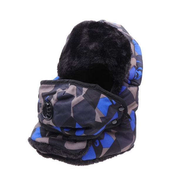 3 in 1 camouflage trooper trapper hat winter ski hat with ear flaps and windproof mask warm winter outdoor thicken huntin, Black;white
3 in 1 camouflage trooper trapper hat winter ski hat with ear flaps and windproof mask warm winter outdoor thicken huntin, Black;white