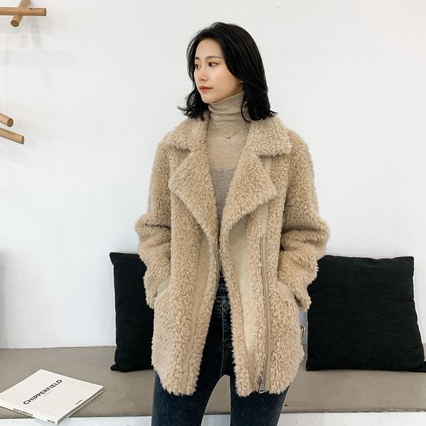 2021 winter clothes of women leather jacket loose female royal casual ladies locomotive fur coat l69 i13e, Black
2021 winter clothes of women leather jacket loose female royal casual ladies locomotive fur coat l69 i13e, Black