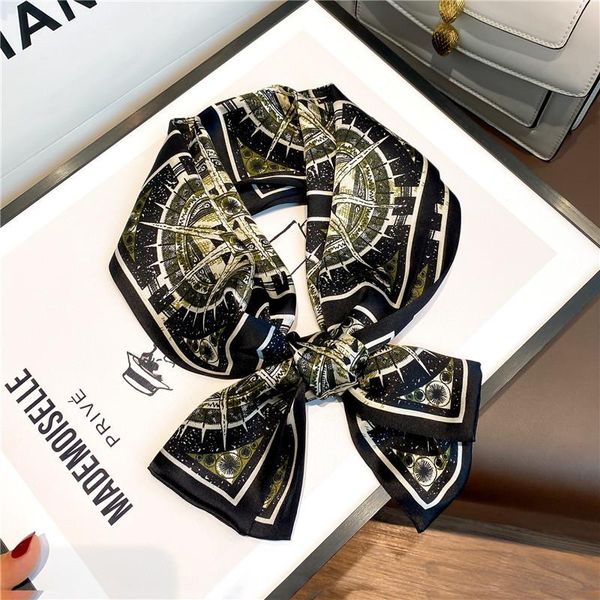 scarves compass long silk scarf net red the same plain crepe satin double-layer narrow and versatile streamer hair band, Blue;gray
scarves compass long silk scarf net red the same plain crepe satin double-layer narrow and versatile streamer hair band, Blue;gray