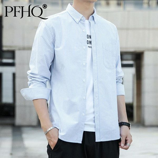 men's casual shirts pfhq 2021 spring autumn men cotton stripe oxford spinning long sleeve shirt slim clothing business 21d8828, White;black
men's casual shirts pfhq 2021 spring autumn men cotton stripe oxford spinning long sleeve shirt slim clothing business 21d8828, White;black