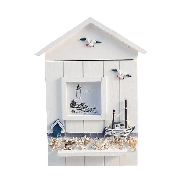 hooks & rails mediterranean style house shape wooden key holder box case wall mounted hanging cabinet storage organizer home decor
hooks & rails mediterranean style house shape wooden key holder box case wall mounted hanging cabinet storage organizer home decor