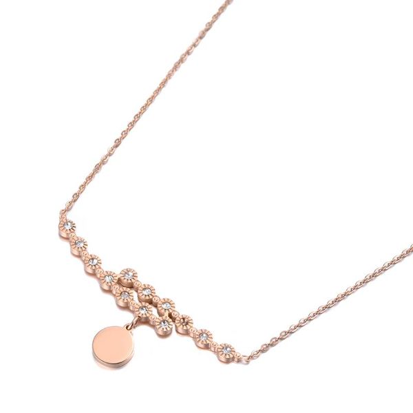 chokers fashion white cz crystal flower pendant necklaces for women rose gold titanium stainless steel choker necklace n19146, Golden;silver
chokers fashion white cz crystal flower pendant necklaces for women rose gold titanium stainless steel choker necklace n19146, Golden;silver