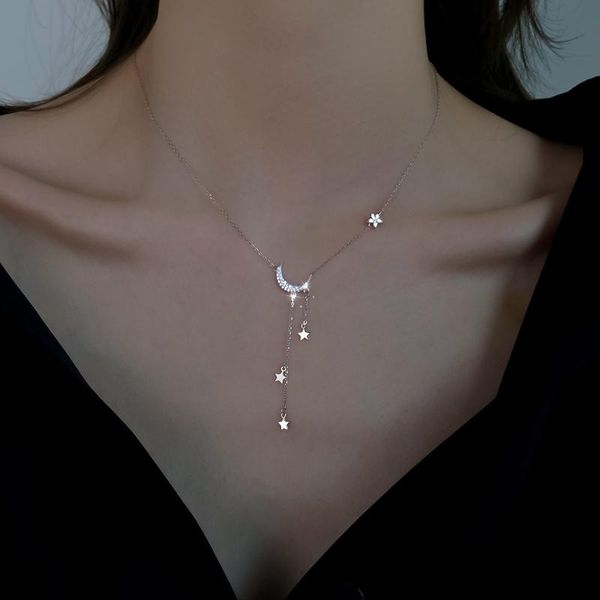 chains fashion 925 sterling silver moon link necklace for women zircon european minimalist party girl fine jewelry ne551
chains fashion 925 sterling silver moon link necklace for women zircon european minimalist party girl fine jewelry ne551