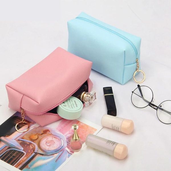 cosmetic bags & cases fashion portable women's small bag travel solid pu storage organizer toiletries wash make up case female clutch
cosmetic bags & cases fashion portable women's small bag travel solid pu storage organizer toiletries wash make up case female clutch