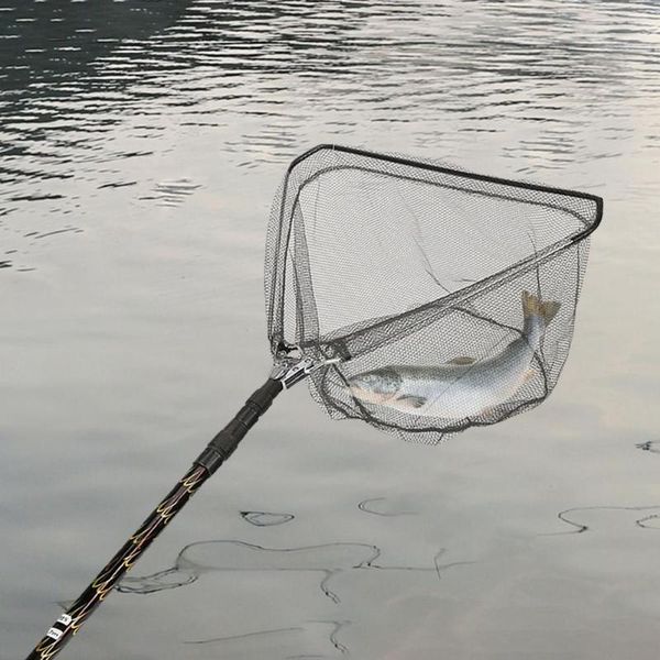 fishing accessories 3-section net automatic folding small mesh landing aluminum alloy pole durable casting
fishing accessories 3-section net automatic folding small mesh landing aluminum alloy pole durable casting