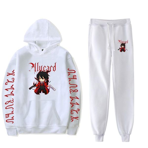 men's tracksuits hellsing manga cool sweatshirt sets 2021 sports style hoodies sweatshirts+jogger pants, Gray
men's tracksuits hellsing manga cool sweatshirt sets 2021 sports style hoodies sweatshirts+jogger pants, Gray