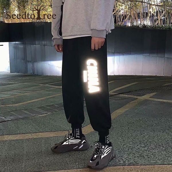 men's pants casual loose letter printing sweatpants lovers cargo hip hop trousers harem, Black
men's pants casual loose letter printing sweatpants lovers cargo hip hop trousers harem, Black