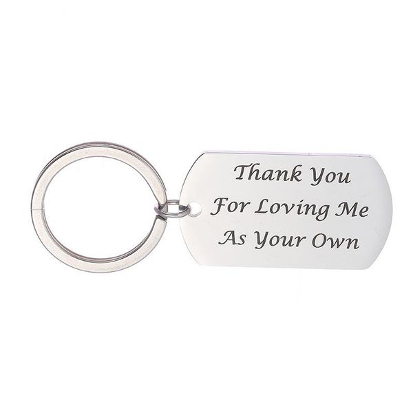 keychains 2pcs army card buckled polishing stainless steel fine delicate pendant lettering thank you for loving me as your own keychain, Silver
keychains 2pcs army card buckled polishing stainless steel fine delicate pendant lettering thank you for loving me as your own keychain, Silver