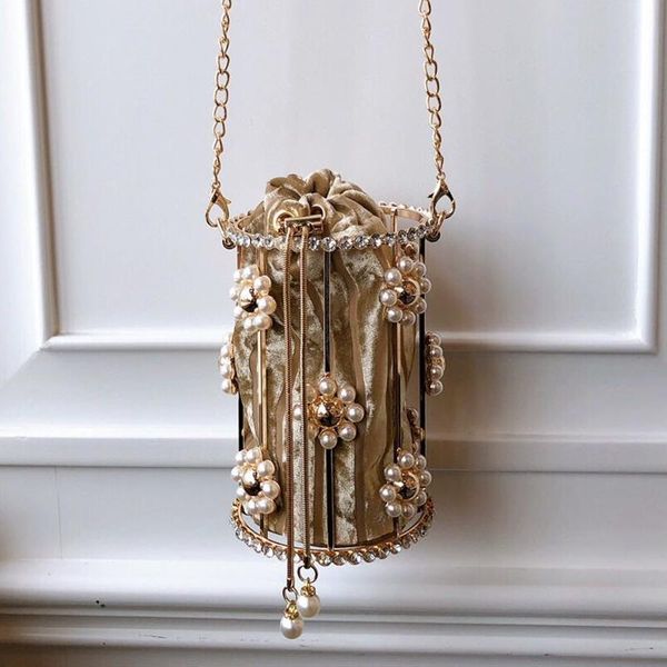 hollow metal women shoulder bag gold cage round clutch flower pearl diamond evening ladies wedding party crossbody purse handbag
hollow metal women shoulder bag gold cage round clutch flower pearl diamond evening ladies wedding party crossbody purse handbag