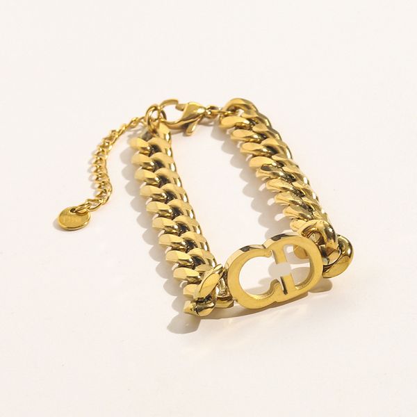 luxury brand initial c d charm stainless steel chain bracelet for couples gift, Golden;silver
luxury brand initial c d charm stainless steel chain bracelet for couples gift, Golden;silver