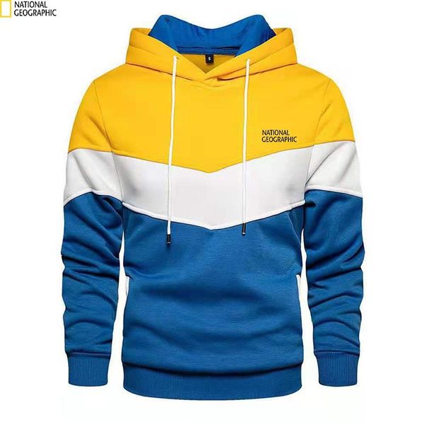 men's hoodies & sweatshirts 2021 fashion color block hoodie outdoor casual street trend sportwear harajuku outwear, Black
men's hoodies & sweatshirts 2021 fashion color block hoodie outdoor casual street trend sportwear harajuku outwear, Black