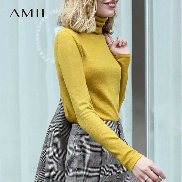 amii women turtleneck sweater autumn winter 2021 solid elastic full sleeve wool female plus size sweaters pullovers y190830, White;black
amii women turtleneck sweater autumn winter 2021 solid elastic full sleeve wool female plus size sweaters pullovers y190830, White;black