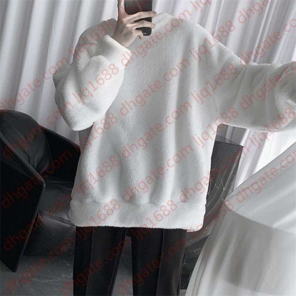 velvet thick hoodie men's warm fashion solid color casual o-neck sweatshirt men streetwear hip-hop loose pullover hoodies, Black
velvet thick hoodie men's warm fashion solid color casual o-neck sweatshirt men streetwear hip-hop loose pullover hoodies, Black