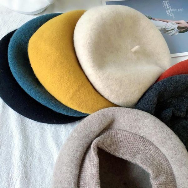 berets 202108-sylmtkblm autumn winter same star thickened wool classic lady beret hat men women leisure pumpkin painter, Blue;gray
berets 202108-sylmtkblm autumn winter same star thickened wool classic lady beret hat men women leisure pumpkin painter, Blue;gray