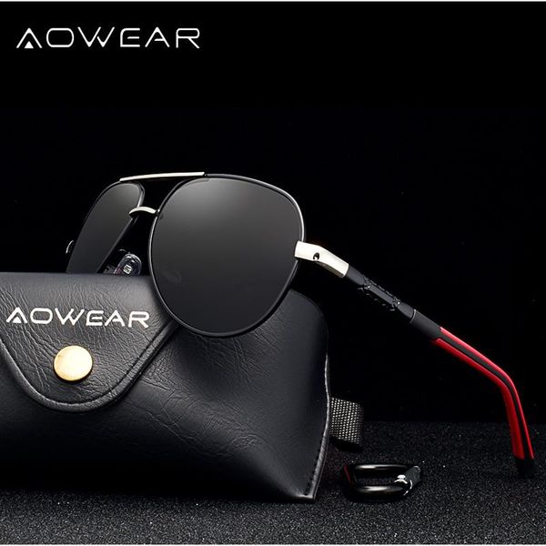 sunglasses aowear aviation luxury men polarized oversized driving mirror glasses male brand designer retro eyewear with case, White;black
sunglasses aowear aviation luxury men polarized oversized driving mirror glasses male brand designer retro eyewear with case, White;black
