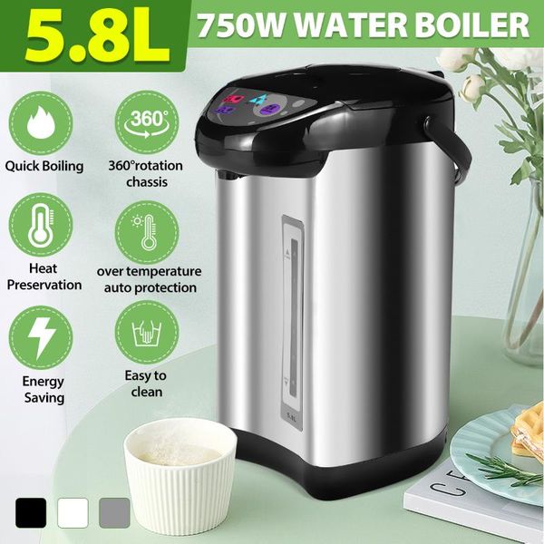 electric kettles 5.8l stainless steel water boiler kettle 220v microcomputer control household drinking heater
electric kettles 5.8l stainless steel water boiler kettle 220v microcomputer control household drinking heater