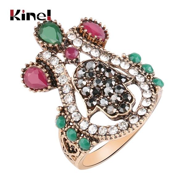 wedding rings kinel 2021 boho ring turkish jewelery vintage devil palm large for women gold color brand jewelry, Slivery;golden
wedding rings kinel 2021 boho ring turkish jewelery vintage devil palm large for women gold color brand jewelry, Slivery;golden