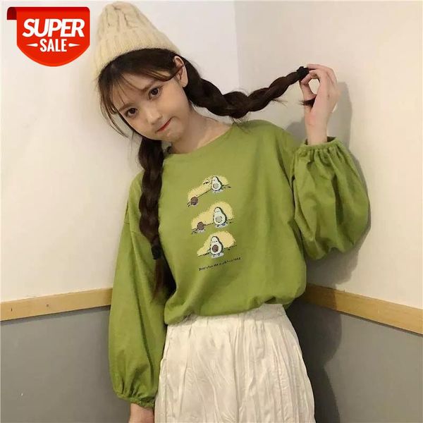 long sleeved sweatshirt solid color o-neck Korean lantern sleeves loose shirts girls students clothes female pullover dropship #ji7f, White
long sleeved sweatshirt solid color o-neck Korean lantern sleeves loose shirts girls students clothes female pullover dropship #ji7f, White
