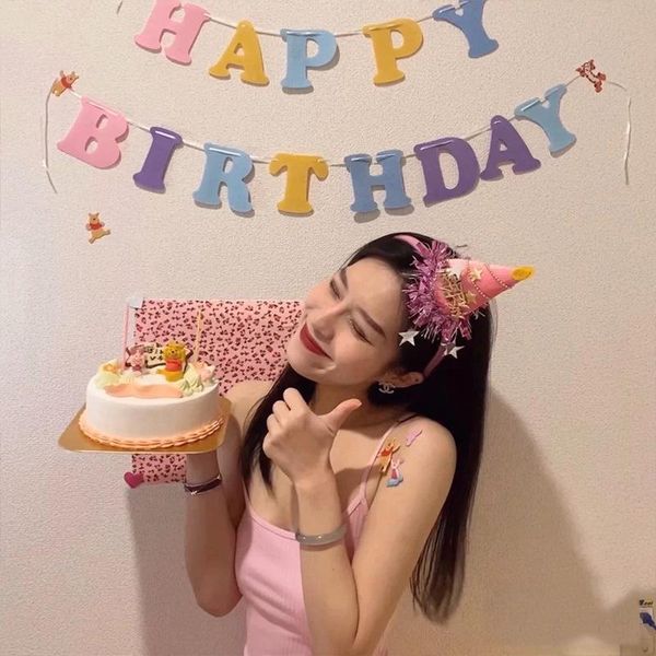 party decoration 1set happy birthday letter banner candy color girl decorations baby shower decor accessories supplies gifts
party decoration 1set happy birthday letter banner candy color girl decorations baby shower decor accessories supplies gifts