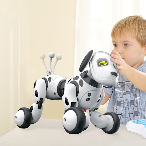 Electric remote control intelligent robot dog children's educational early childhood nteractive toy
Electric remote control intelligent robot dog children's educational early childhood nteractive toy
