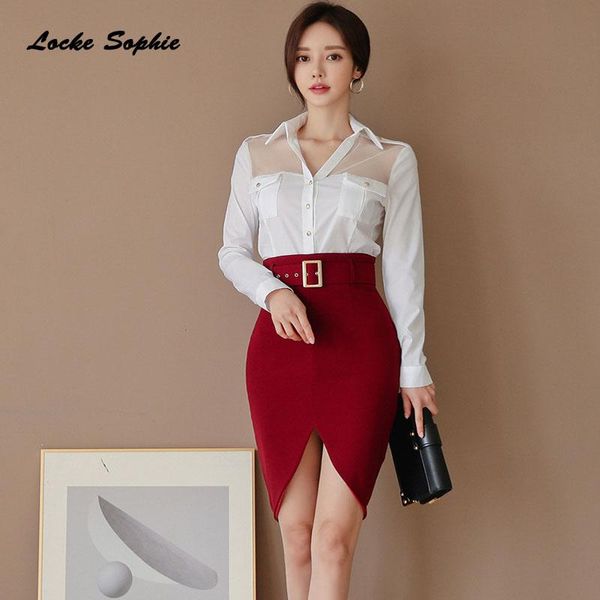 two piece dress 2piece women's tracksuits twinset shirts and skirts 2021 spring cotton splicing hollow suits set ladies skinny track, White
two piece dress 2piece women's tracksuits twinset shirts and skirts 2021 spring cotton splicing hollow suits set ladies skinny track, White
