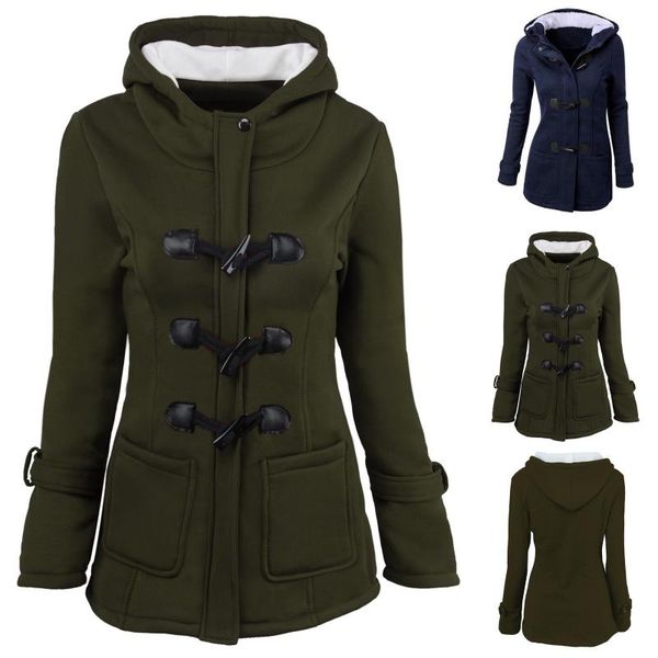 women's jackets 2021 casual women trench coat autumn zipper hooded female long horn button outwear ladies pluse size s-5xl, Black;brown
women's jackets 2021 casual women trench coat autumn zipper hooded female long horn button outwear ladies pluse size s-5xl, Black;brown