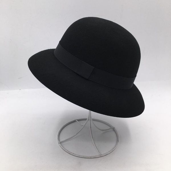wide brim hats female sutumn season wool women bucket hat short eaves fisherman cap dome homburg contracted temperament of french basin, Blue;gray
wide brim hats female sutumn season wool women bucket hat short eaves fisherman cap dome homburg contracted temperament of french basin, Blue;gray